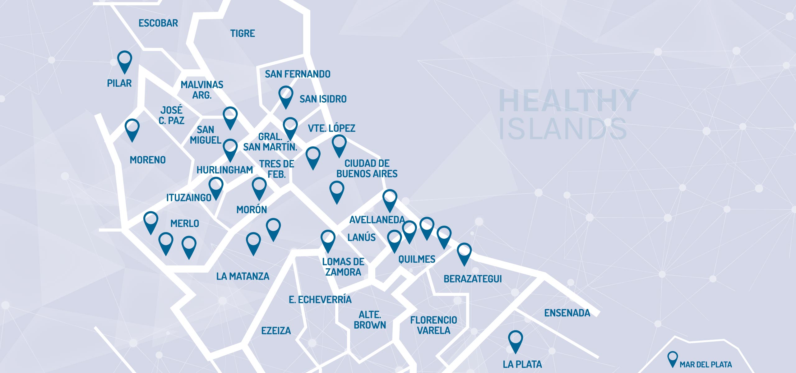 Map Healthy Islands